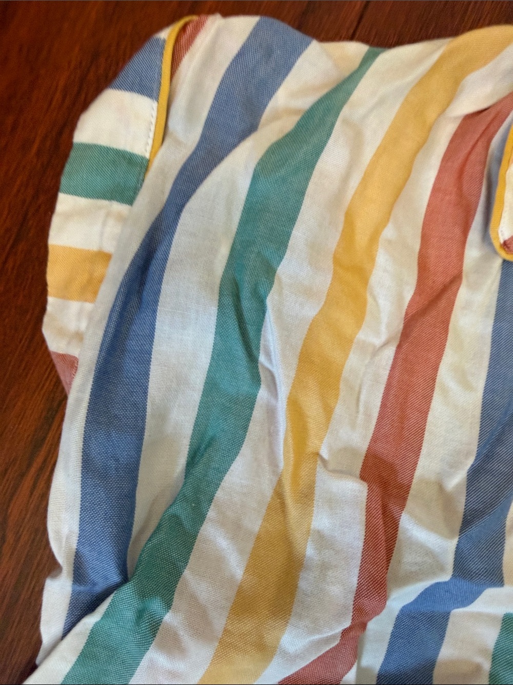 Madewell Striped Cotton Pajama Set in Multicolor Pastels - Picture 6 of 11